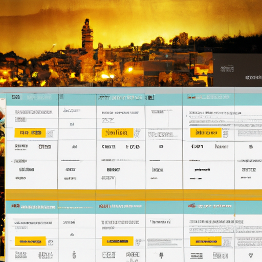 צילום מסך של אתר הזמנת מלונות פופולרי המציג דילים שונים למלונות בירושלים